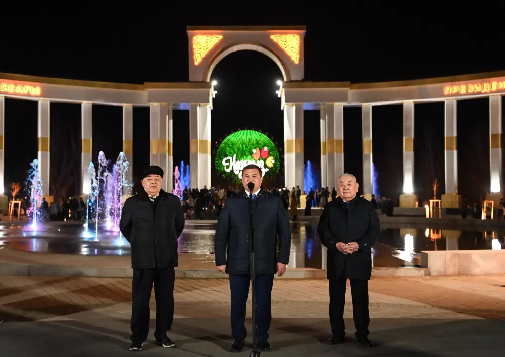 В Кызылорде открыт обновленный Президентский парк с современными удобствами и новыми проектами Астане
