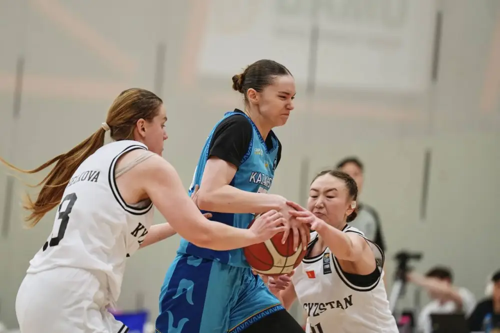 Женская сборная Казахстана U18 по баскетболу завоевала путёвку на Кубок Азии (5)