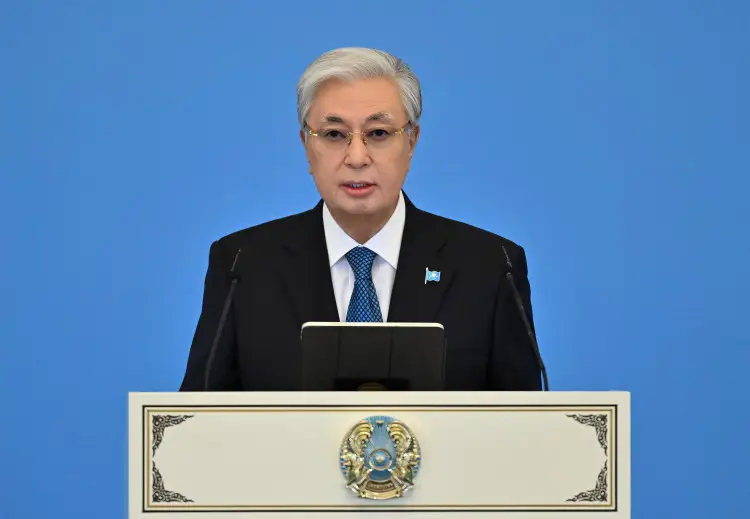 Выступление Главы государства Касым-Жомарта Токаева на торжественном мероприятии, посвящённом принятию Конституции Астане