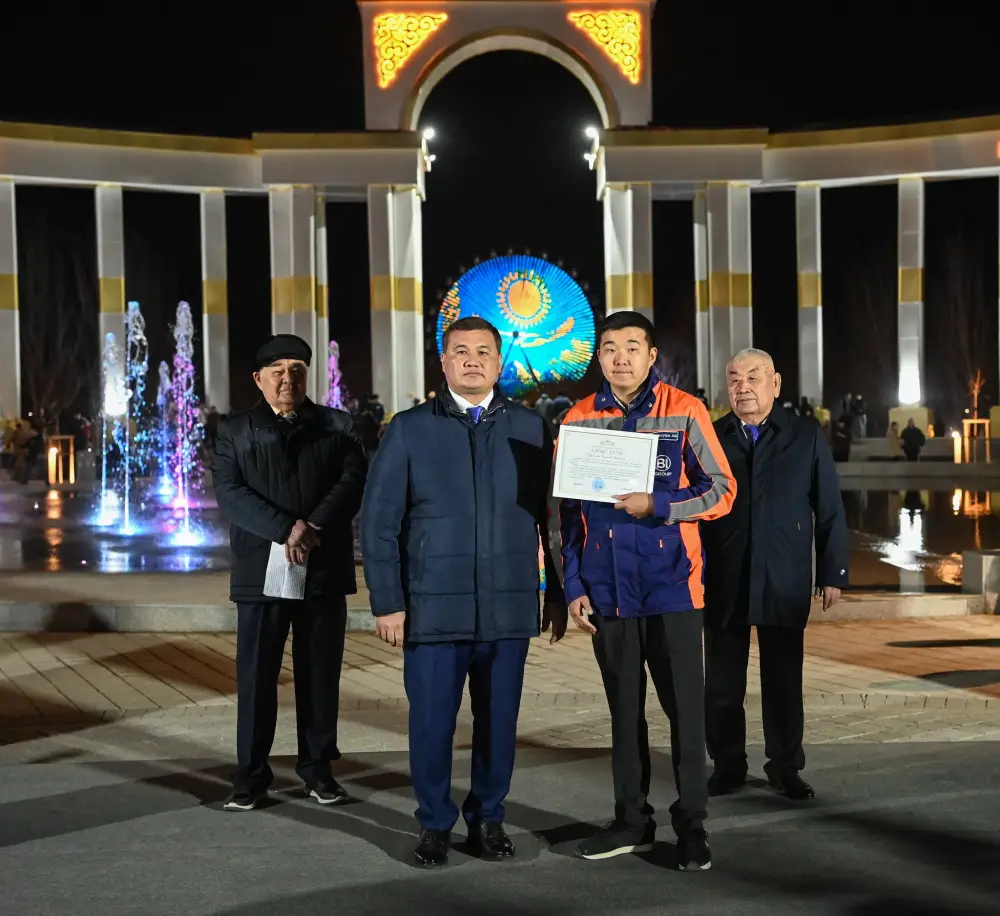 В Кызылорде сдан в эксплуатацию реконструированный Президентский парк (8)