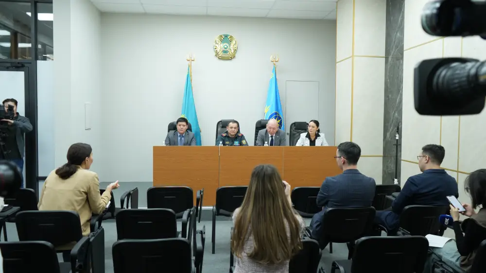 Пресс-конференция МЧС: международные аспекты безопасности эксплуатации газа и газового оборудования Астане