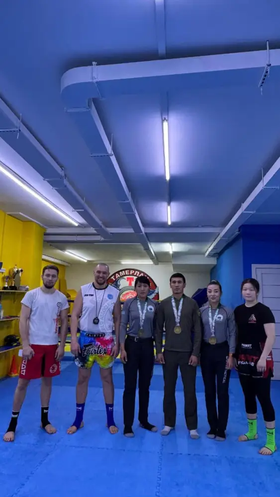 Полиция столицы делится опытом с юными спортсменами Астане