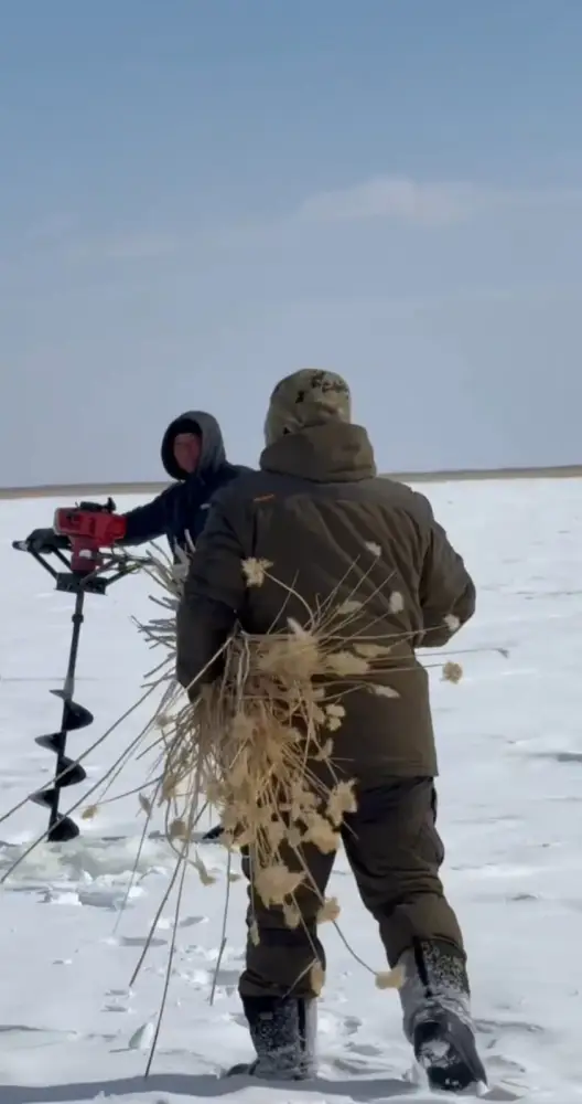Аэрация воды на озере Зайсан: предотвращение гибели рыбы подо льдом Астане