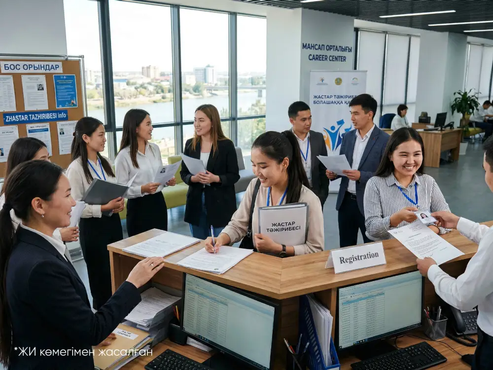 1 200 молодых людей планируется обеспечить работой в рамках проекта «Молодёжная практика» Астане