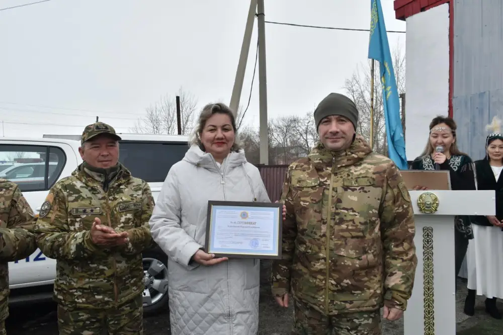В Казахстане открыт 162-й добровольный пункт пожаротушения «Ауыл құтқарушылары» (3)