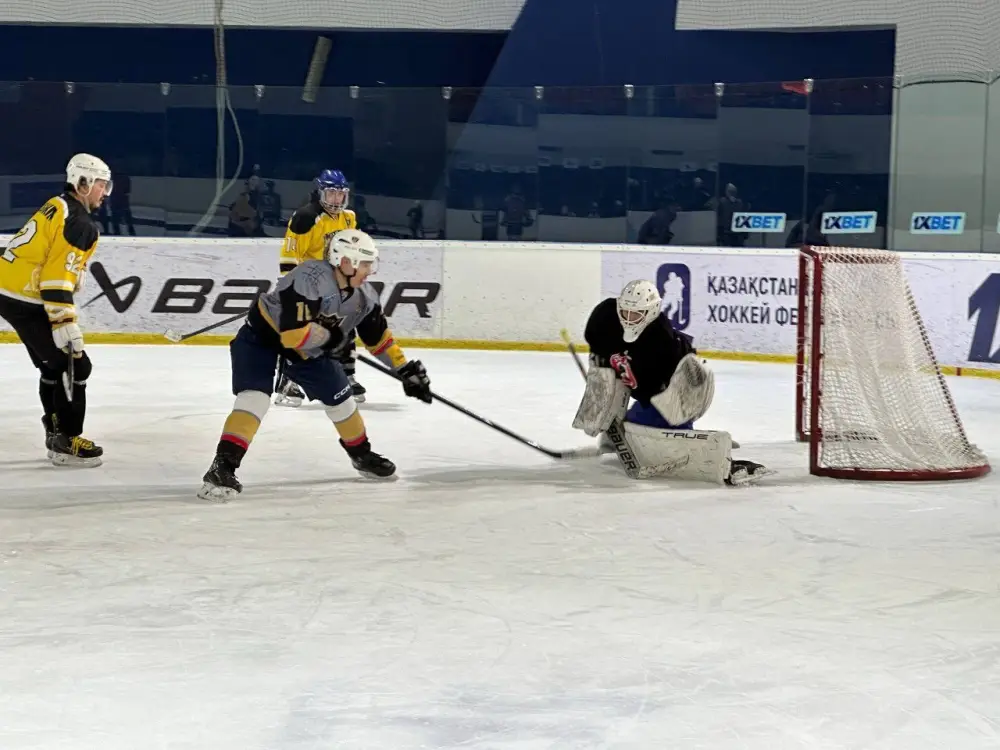 В столице прошел турнир ASTANA ICE CUP среди хоккеистов-любителей (2)