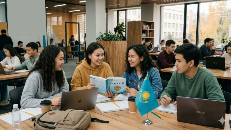 Казахский язык: новая волна популярности среди молодежи в Казахстане Астане
