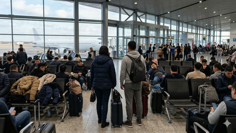 Казахстанцы в ожидании: рейс на Пхукет задержан на 10 часов Астане