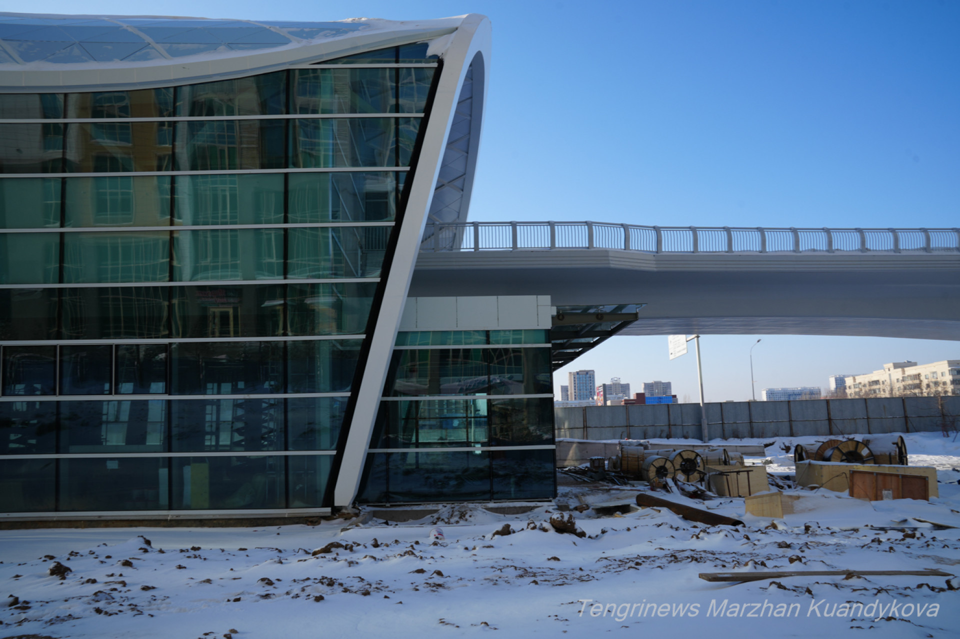 станция ЛРТ в Астане