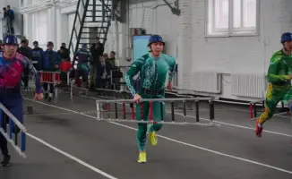 Итоги первого дня зимних чемпионатов МЧС РК по пожарно-спасательному спорту