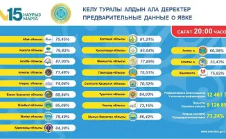 Кызылординцы на конституционном пьедестале: 93%! Как?