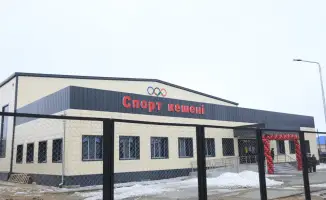 Новый спортивный комплекс в Шалкаре для подготовки юных спортсменов