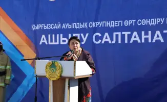 В Кыргызсае открылся новый пожарный пост для защиты населения