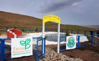 Социальное сознание и ответственность граждан: жители Жамбылской области участвуют в очистке родников