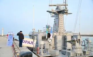 Проверка боеготовности Каспийского флота