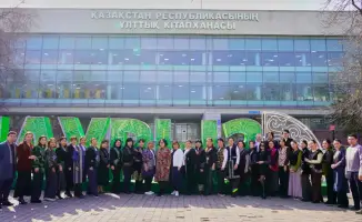 Экологическая акция по озеленению в Алматы ко Дню обновления