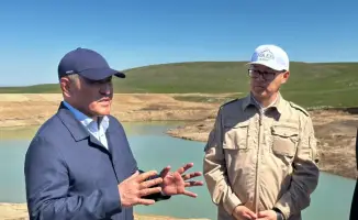 Министр водных ресурсов Казахстана проверяет строительство водохранилища «Каракуыс» в Толебийском районе