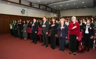 Ерлан Сарсембаев отметил вклад женщин в юстицию на праздновании Международного женского дня