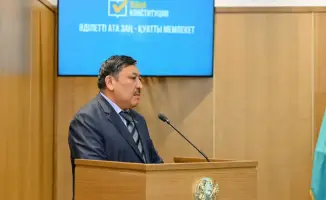 Члены общественного совета области Абай обсудили проект новой Конституции с акимом области Бериком Уали