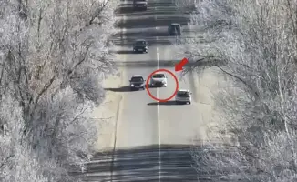 Использование дронов полицией Алматинской области для выявления нарушений ПДД