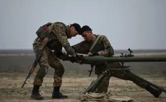 Новый метод подготовки в Актау: пейнтбол для военных