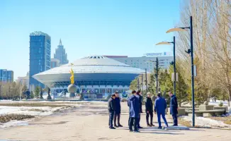 Саночистка в Астане продолжается после зимы