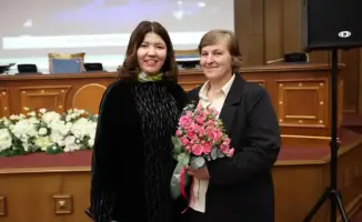 Мария Бедрина награждена в Министерстве просвещения