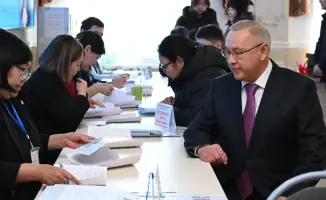 Аким Жетісу Бейбит Исабаев проголосовал на референдуме для будущего Казахстана