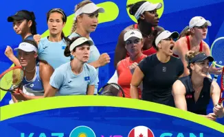 Kazakhstan's Team Announced for Billie Jean King Cup Qualifiers Against Canada