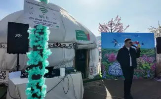 В Актобе открылась юрта с интерактивными технологиями и инновациями студентов