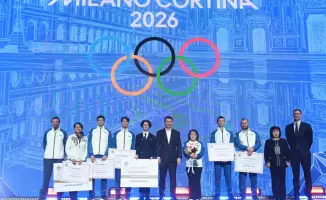 В Алматы наградили призеров XXV зимних Олимпийских игр: квартиры и денежные сертификаты от акима