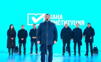 Open Air мероприятие на стадионе Кайсар Арена поддержка новой Конституции реформы