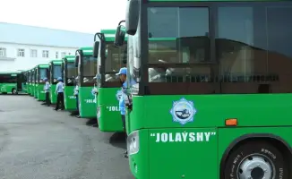 Бесплатный проезд в общественном транспорте в Туркестанской области 15 марта