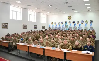 Инспекция воинских частей в Атырау и Актау