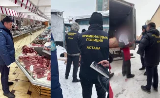 Полиция Астаны раскрыла подпольный мясной цех: антисанитарные условия и нарушения в частном секторе