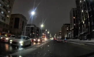 Небесный фейерверк: Астана стала свидетелем загадочной вспышки в цветах мечты