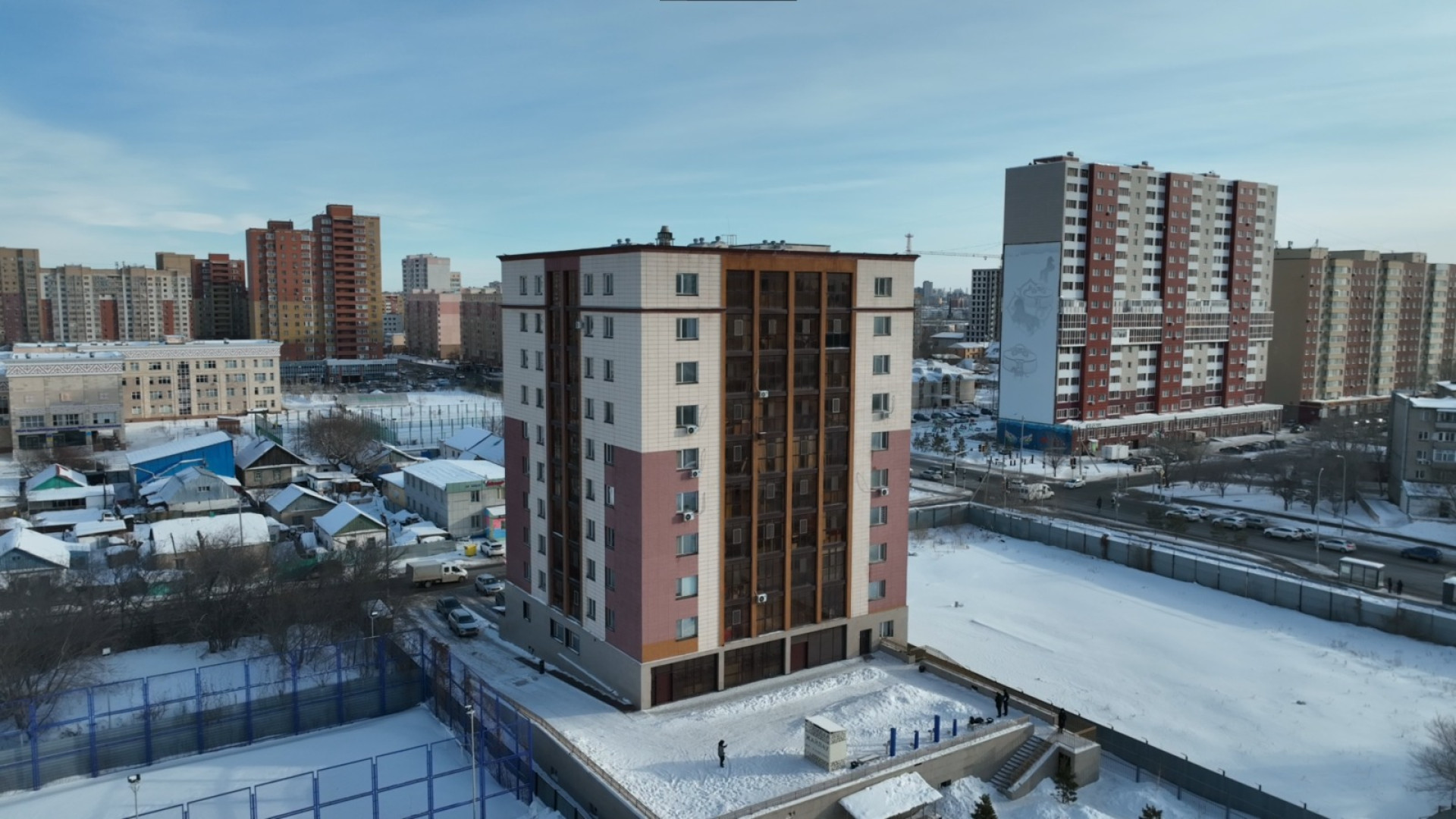 ЖК "Жайлау", вид сверху