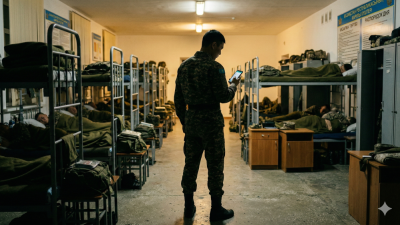 В тени казахстанских казарм: автор резонансного поста о сексуальном насилии задержан в Астане Астане