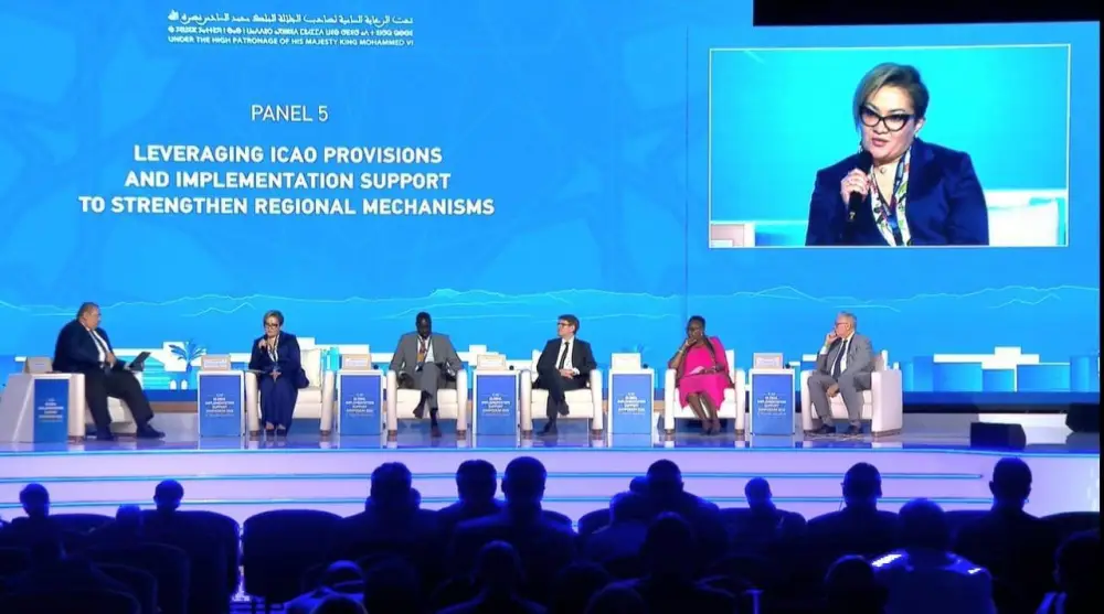 Казахстан принял участие в панельной сессии GISS-2026, посвященной развитию региональных механизмов авиационной безопасности (5)