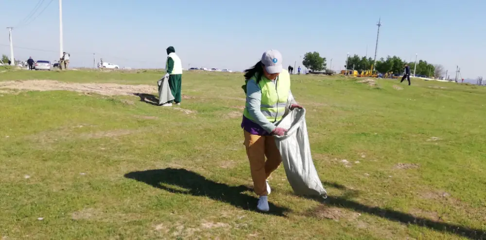 АЛЬ-ФАРАБИЙСКИЙ РАЙОН ПРИНЯЛ УЧАСТИЕ В АКЦИИ «ТАЗА КАЗАХСТАН» (7)