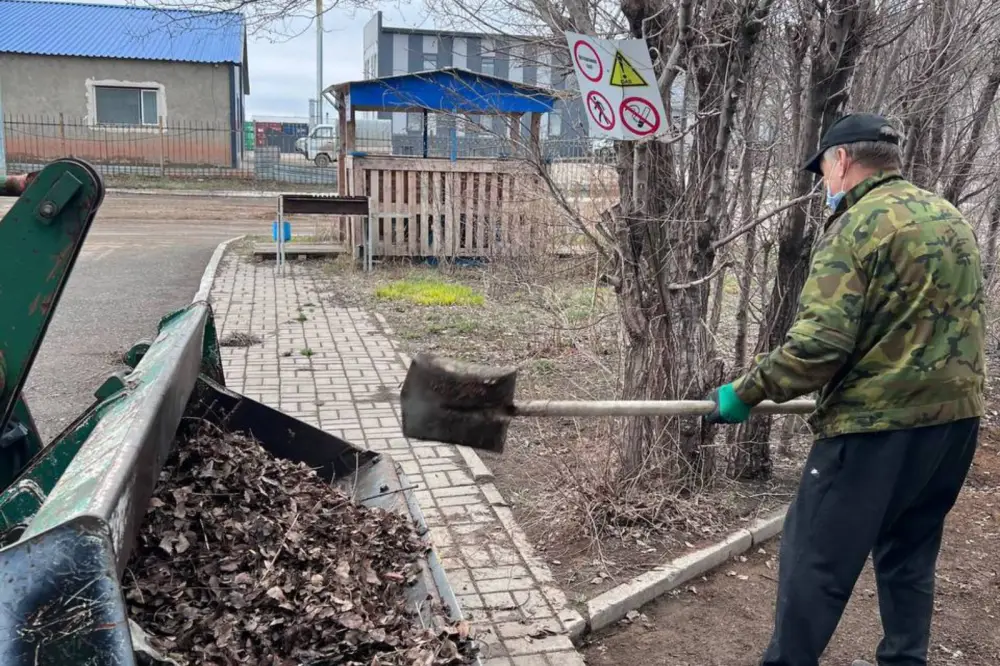 Сотрудники «СВС-АСТАНА» участвуют в экологической акции «Таза Қазақстан» в Астане Астане