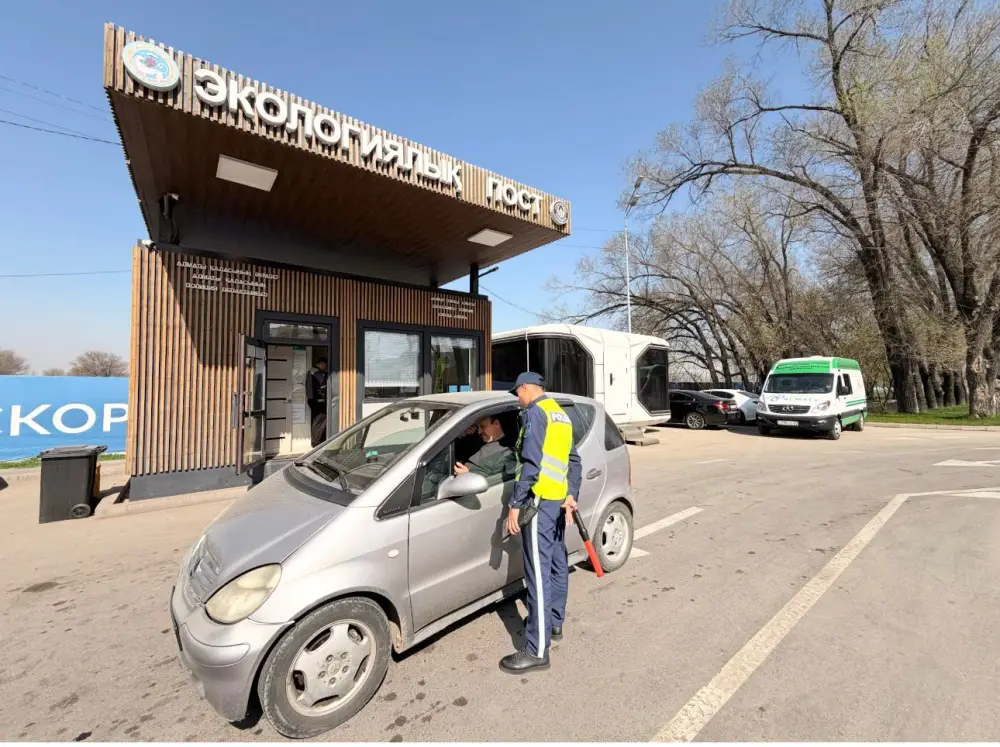 В Алматы 16% автомобилей нарушают нормы выбросов, угрожая качеству воздуха Астане