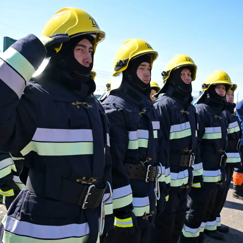 В поселке Солнечный города Экибастуза открыт новый пожарный пост №22 - очередной объект, построенный в рамках системного укрепления гражданской защиты региона за счет средств местного бюджета (4)