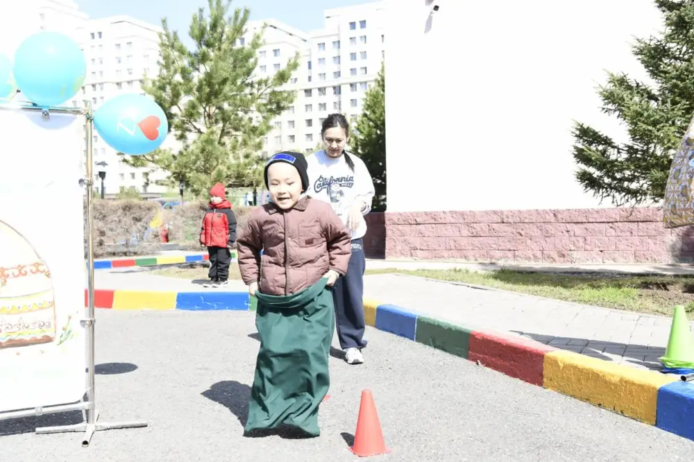 Спортивно-экологический праздник организовали в столичном детсаду в рамках акции «Таза Қазақстан» (2)