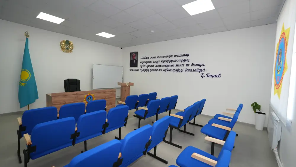 Впервые в истории независимости в посёлке Жайрем открыто универсальное спасательное подразделение (6)