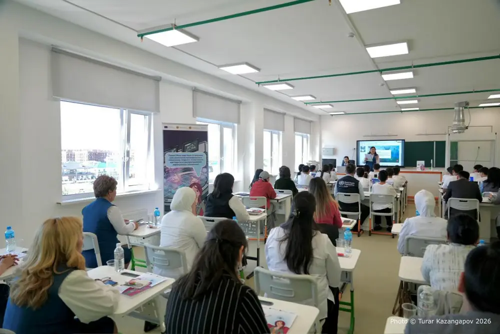 Вирусы под микроскопом: образовательная игра «Иммунный патруль» в столичной школе Астане