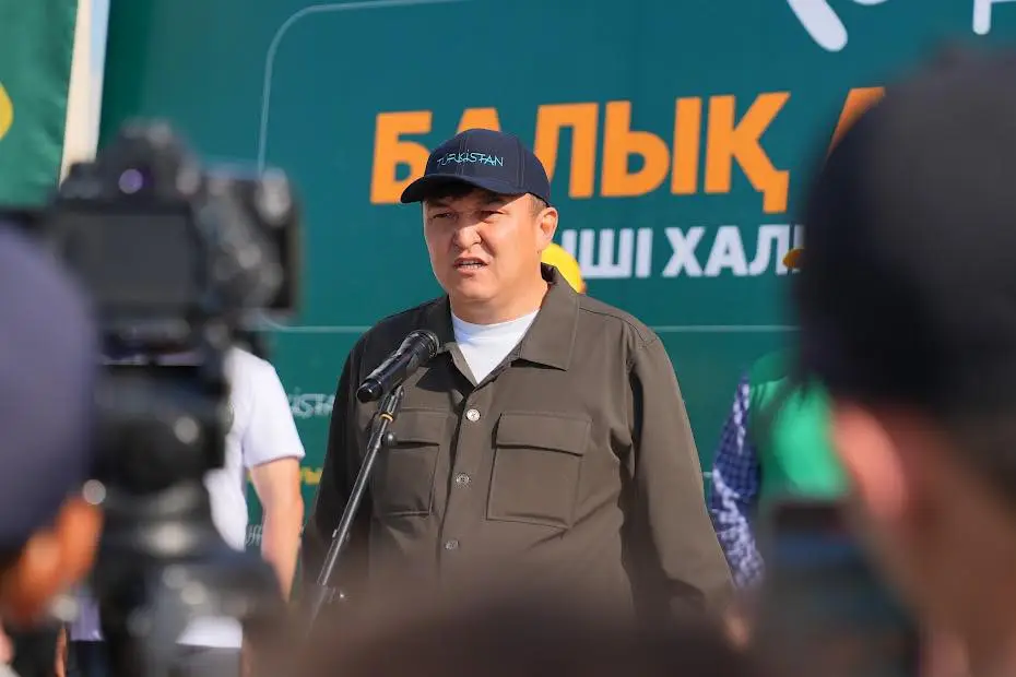 В ТУРКЕСТАНСКОЙ ОБЛАСТИ ПРОШЕЛ ПЕРВЫЙ МЕЖДУНАРОДНЫЙ ФЕСТИВАЛЬ “AUYL INVEST FEST. РЫБАЛКА-2026” (3)