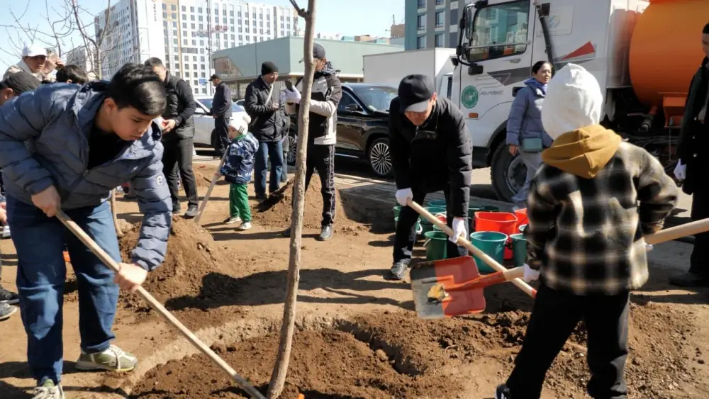 «Союз отцов» с детьми поддержали инициативу «Таза Казахстан» (6)