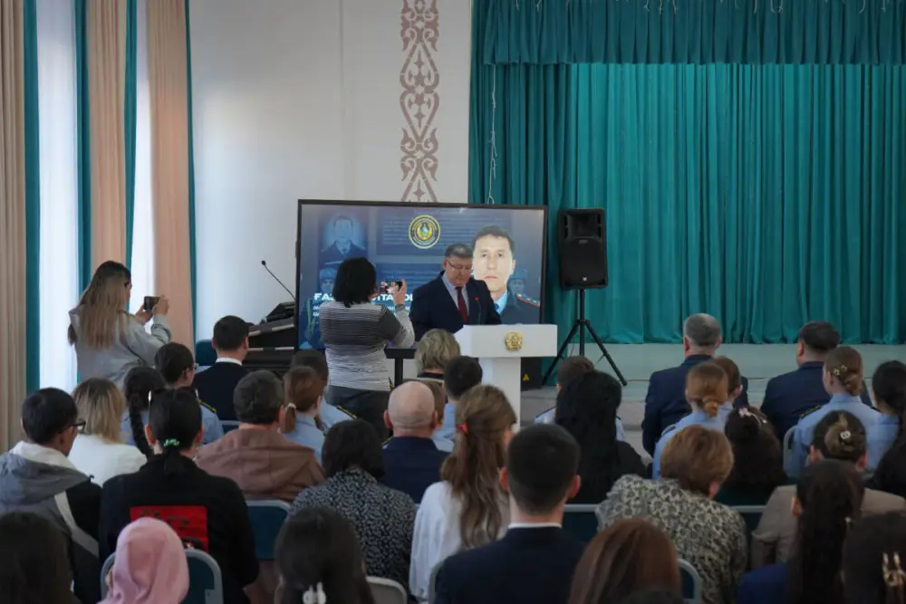 В Новоишимской школе № 1 открылся класс "Жас сақшы" в честь Газиза Байтасова Астане