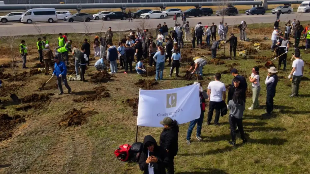 В Индустриальном парке №1 прошла масштабная общегородская экоакция с участием столичного бизнеса (3)